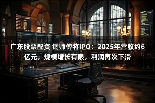 广东股票配资 铜师傅将IPO:2025年营收约6亿元,规模增长有限,利润再次下滑